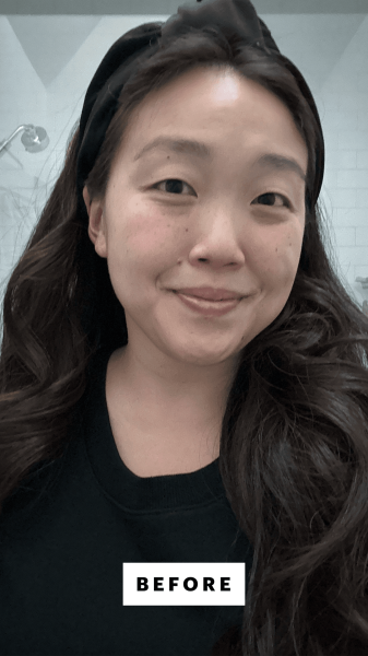 Lee before applying the Sulwhasoo Gentle Cleansing Oil